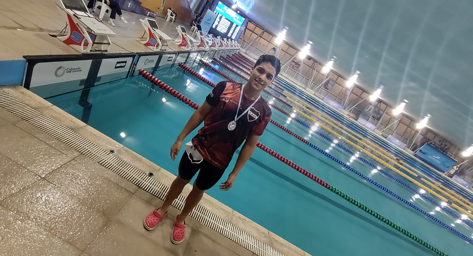 Un joven nadador funense obtuvo dos medallas en el Nacional de Natación
